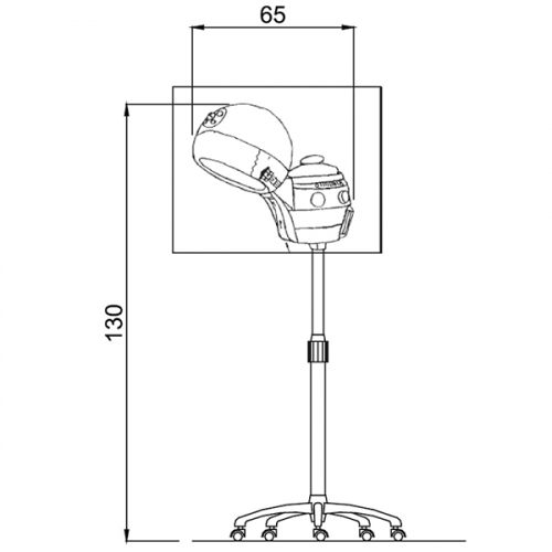 Вапазон парикмахерский "Vapo Alu"