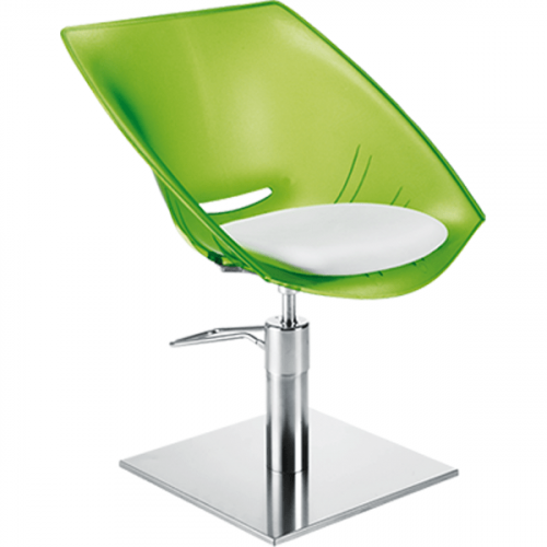 Кресло парикмахерское "GINEVRA CONFORT TRANSPARENTE"