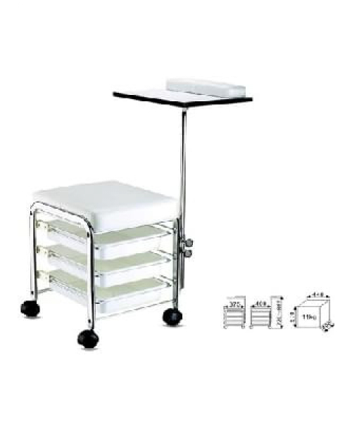 Тележка, стойка маникюрная и педикюрная "МТ01"